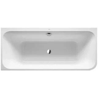 Duravit Badewanne Happy D.2 700316000000000 180 x 80 cm, weiss, Ecke links, Acrylverkleidung
