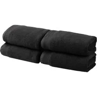 OTTO home Handtücher Fenya, flauschig und weich, Premium Handtücher 550gr/m², Webfrottier (Set, 4-St), mit Bordüre, Set, 100% Baumwolle, Hotel-Qualität, 5 Jahre Garantie