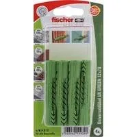 Universaldübel UX GREEN 12x70 K grün, 4 Stück