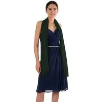 MayTree Modeschal Chiffon Schal Stola Umschlagtuch für Abendkleid Cocktailkleid 70x180, (Stück, 1-St)