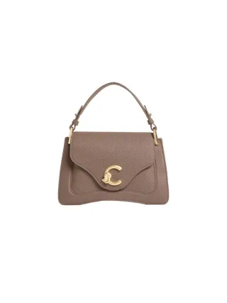 Coccinelle Schultertasche Warm Taupe