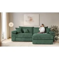 OTTO home Ecksofa Soft&Cosy XXL L-Form, B: 303 cm - OTTO. Verlässliche Qualität., Mega-Sofa, Cord oder Chenille-Struktur, mit Federkern & 4 Zierkissen