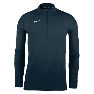 Nike - "Dry Element" Oberteil für Herren, Weiter Stehkragen, Laufen (Obsidianschwarz)