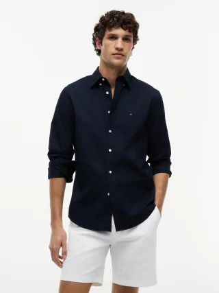 CORE FLEX POPLIN SOLID RF SHIRT Navy Blue - Gr. - XL