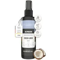 ALPHAZOO Fellpflege Coco Loco Fellspray für Hunde 250 ml, 250 ml, (1-St), Kokos Fellpflegespray, Pflegende Kämmhilfe bei Verfilzungen