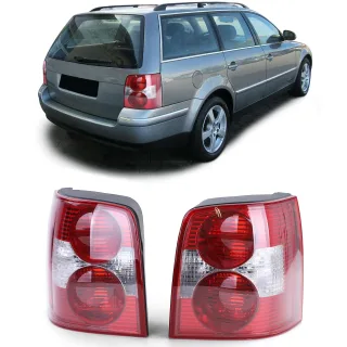 Rückleuchten Heckleuchten in Rot für VW Passat Variant 3BG B5 ab 2000-2005