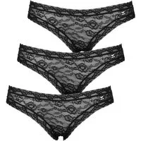 like it! Bikinislip 3er Pack Damen Minislip Lisa (Packung, 3-St) Zwickel