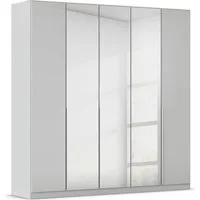 OTTO home Drehtürenschrank Kleiderschrank Kleiderschränke Schrank Garderobe AGORDO mit Glasfront (in zwei Griff-Farben, Breiten 91-405 cm) durchdachte Innenausstattung, in 8 Breiten und 2 Höhen MADE IN GERMANY
