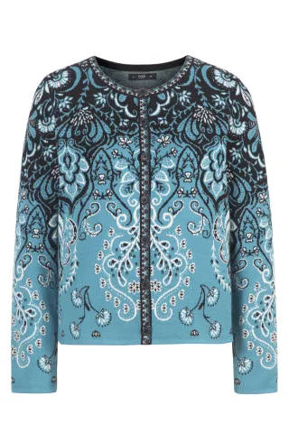 IVKO Woman - Cardigan blau - Gr. - 36