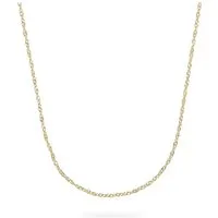 FAVS Collier FAVS Damen-Kette 375er Gelbgold