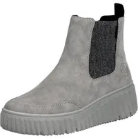 Rieker Chelseaboots, Schlupfboots, Keilstiefelette mit Anziehlasche