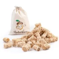 naturling Grillanzünder Holzwolle Anzünder gewachst, 2.5 kg, (ca, 200-St), mit Vorratsbeutel