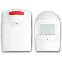 Orno Bewegungsmelder Ladenglocke/Durchgangsmelder IP44, 1x PIR-Sensor