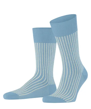 FALKE - FALKE Oxford Stripe Herren azur - Gr. - 43.5