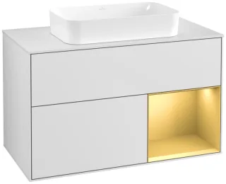 Villeroy & Boch Waschtischunterschrank Finion G66 1000x603x501mm Wandbel WT mit., G661HFMT G661HFMT