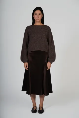 (THE MERCER) N.Y. - Pullover brown combo - Gr. - 40