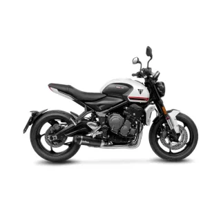 LeoVince Sport Auspuff Komplettanlage LV ONE Edition BLACK Triumph Trident 660 Bj.2021-2024 EURO-5