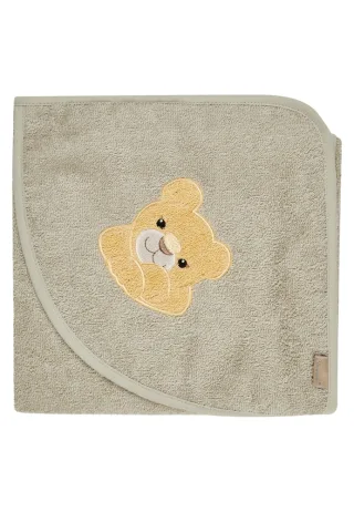 Sterntaler Kapuzenbadetuch 80x80cm Löwe Leo