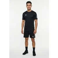 hummel Sportanzug HMLLOGO SET (Spar-Set, 2-tlg), 2-teiliges Set aus Shorts und T-Shirt, mit elastischem Bund