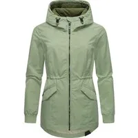 Ragwear Outdoorjacke Dowey Tech stylische wasserdichte Übergangsjacke mit großer Kapuze