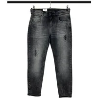 ANGELS Gerade Jeans BOYFRIEND CRYSTAL - Damenjeans mit Strassbesatz