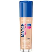 Rimmel London Foundation Match Perfection Foundation Spf20 101 Classic Ivory 30ml