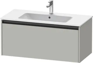 Duravit Ketho.2 Waschtischunterbau wandhängend Betongrau Matt 1010x480x440 mm - K25064007070000 K25064007070000