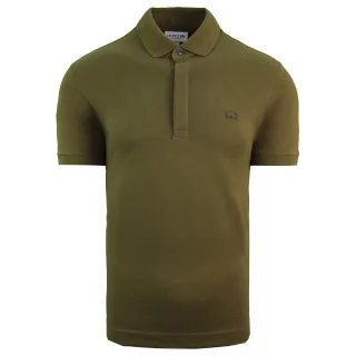 Lacoste regelmäßig Fit Herren Khaki Polo -Hemd