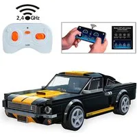 Jamara RC-Auto CaDA, Bricks Shelby GT350 H schwarz 2,4GHz, Maßstab 1:20