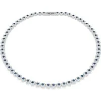 Swarovski Collier Swarovski Damen-Kette Metall Swarovski-Kristall