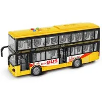 Esun Spielzeug-Bus Auto Spielzeug ab234 jahre, Doppeldecker Bus spielzeug, Spielzeugautos, (Komplettset, Komplettset), 1:16 LKW spielzeug, Geschenk junge 2 3 4 5 jahre