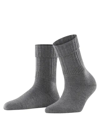 FALKE - FALKE Striggings Rib Damen dark grey - Gr. - 36.5