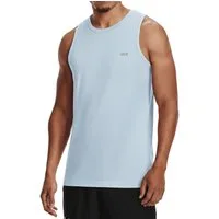 Smilodox Tanktop Arian, ärmelloses Muskelshirt mit Rundhals & Metall-Logo, Training Unterhemd classic Schnitt, Stringer weiches Material, Freizeit Sommer