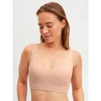 CALIDA Bustier Natural Skin aus weicher Interlock-Qualität, atmungsaktiv, ohne Bügel