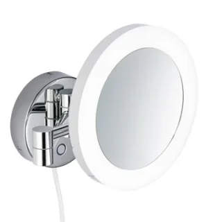 Avenarius Kosmetikspiegel Wand Kabel; rund, LED, 5-fach, 2-armig, Serie Kosm., 9505130010 9505130010