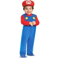 Disguise Kostüm Mario-Kleinkinderkostüm Nintendo-Lizenzkostüm blau-rot