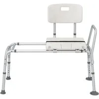 COSTWAY Duschhocker, belastbar bis 159 kg, 9-Stufige Höhenverstellung