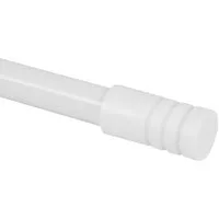 Bestlivings Gardinenstange Modern, Ø 19 mm, 1-läufig, ausziehbar, Wandmontage, verschraubt, Metall, Gardinenstange "Modern" ausziehbar 115 bis 200 cm, Durchmesser