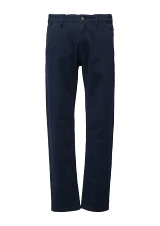 s.Oliver Red Label - Chino aus Baumwollstretch mit Komfortbund blau - Gr. - XXL