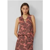 QS Blusentop Bluse Blusentop aus Viskose