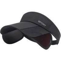 Zaewry Sonnenhut Sommer-Sonnenhut – Verstellbare Golfkappe für Damen mit einziehbarem Schirm, UV-Schutz, Strand-/Tennis-Sporthut