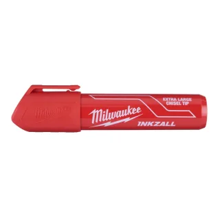 Milwaukee INKZALL™ Permanentmarker mit Keilspitze - 1 Stück rot - 4932471560