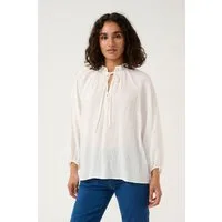 KAFFE Langarmbluse Langarm-Bluse KAlianna