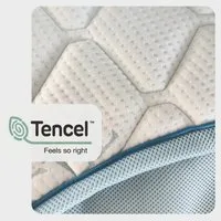 MatratzenL.A.B®, Topper TENCEL™ Lyocell® Premium Bezug H5 & H6 extra hart, 12 cm hoch, 200, Matratzentopper ideal für Ihre Boxspringbett