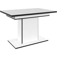 HELA Esstisch Ariana, Tisch, Küchentisch, Auszugstisch, durch innenliegende Einlegeplatten ausziehbar 120-160 cm