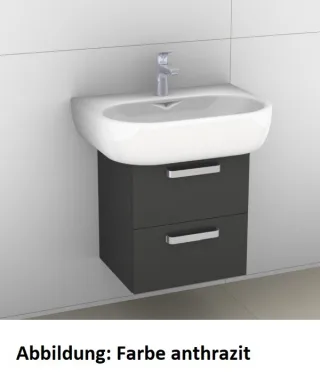 Artiqua 413 Waschtischunterschrank für 4U 223465 Riviera Eiche quer NB, 413-WU2L-K23-7180-438 413-WU2L-K23-7180-438