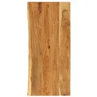 vidaXL Waschtischplatte Badezimmer-Waschtischplatte Massivholz 140x52x3,8 cm