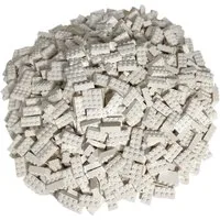 LEGO® LEGO® 2x4 Steine Bausteine Weiß - 3001 NEU! Menge 100x Spielbausteine, (Bausteine, 100 St., Kreativ-Set), Made in Europe