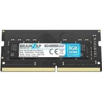 BRAINZAP 8GB RAM PC4-3200 SO-DIMM Laptop-Arbeitsspeicher (3200 MHz, CL22, 1Rx8, Non-ECC, Unbuffered, für Notebooks - Intel und)