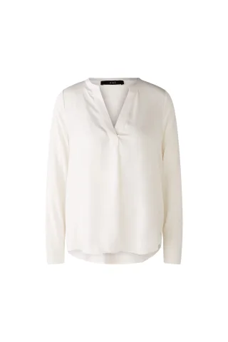 Oui - Blusenshirt offwhite - Gr. - 42